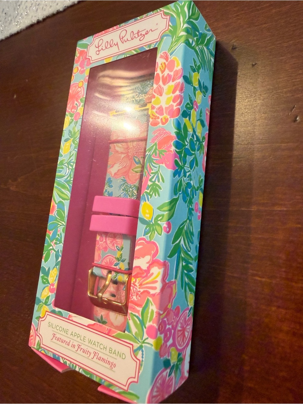 🌸 Lily Pulitzer Apple silicone watch strap/band - Picture 8 of 14